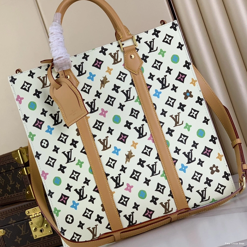 Sac VUITTON Plat LOUIS carryall 0730